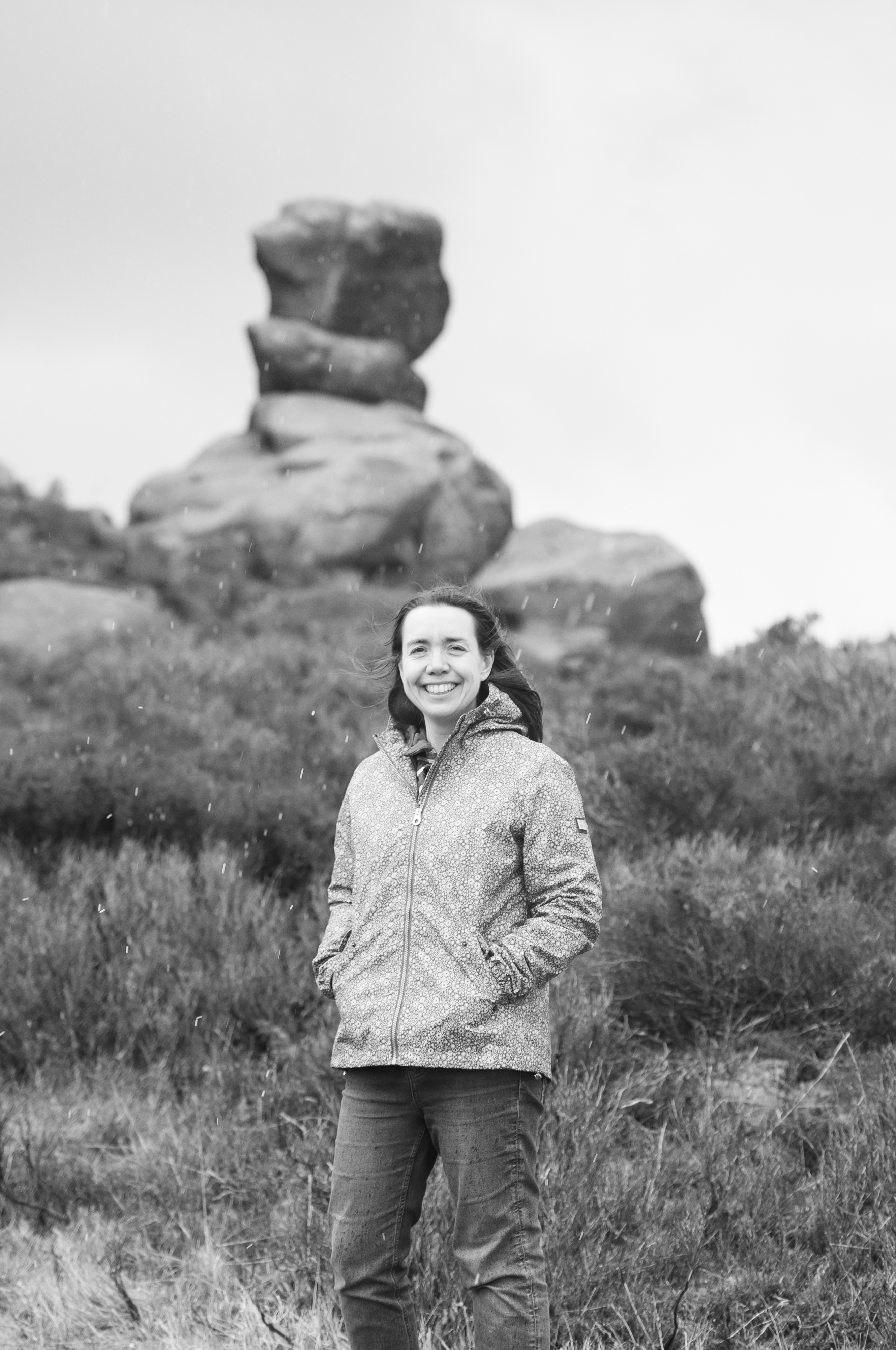Photo of Kathy outside